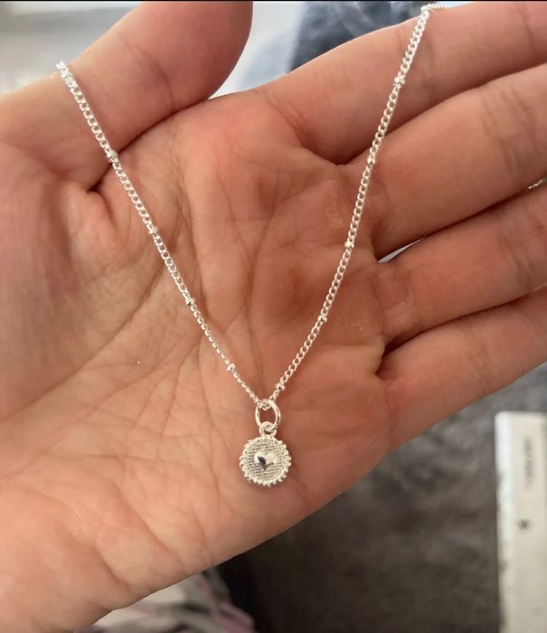 Цепочка с кулоном стерлинговое серебро S925 пробы