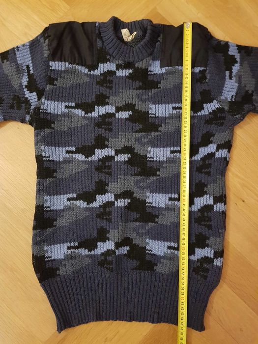 Pulover camuflaj UK lână călduros militar army bluza hanorac