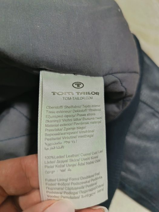 Geaca piele bărbați Tom Tailor