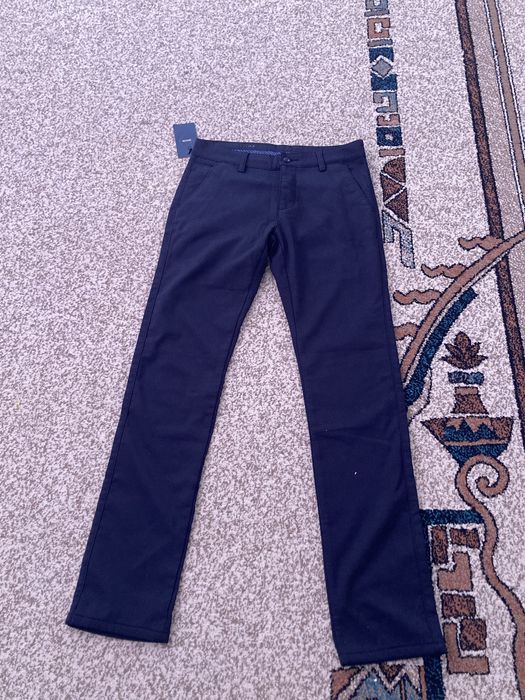 плотные повседневные джинсы (черные)  31 размера