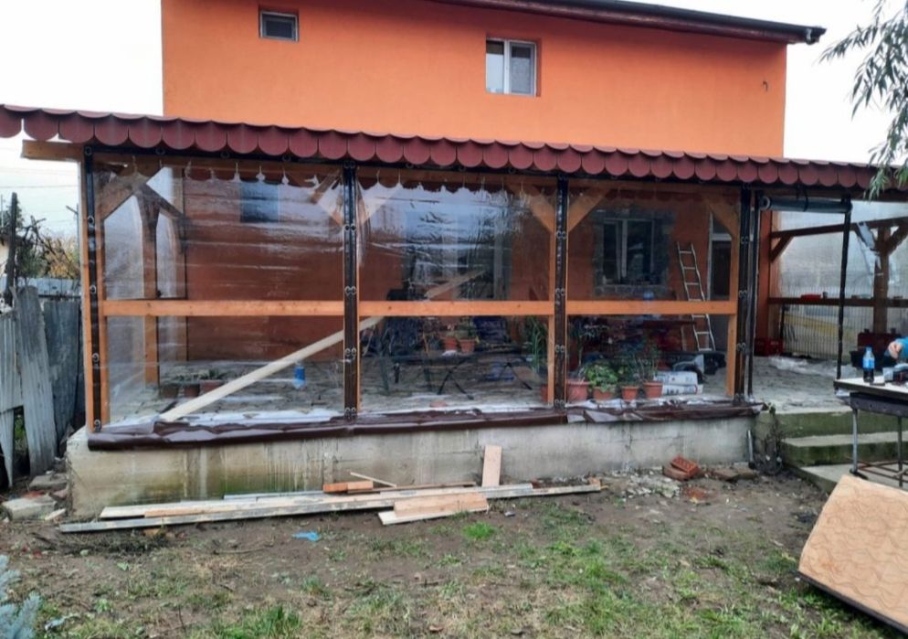 Vând foișoare si terase din lemn masiv