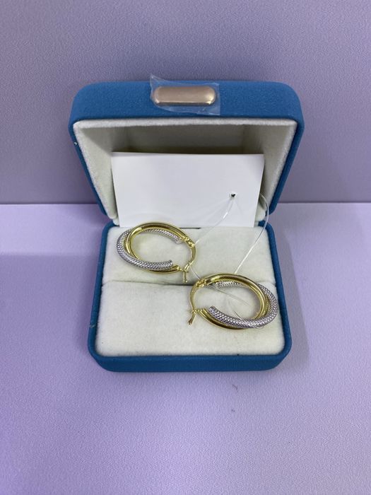 Золотые серьги КО12664