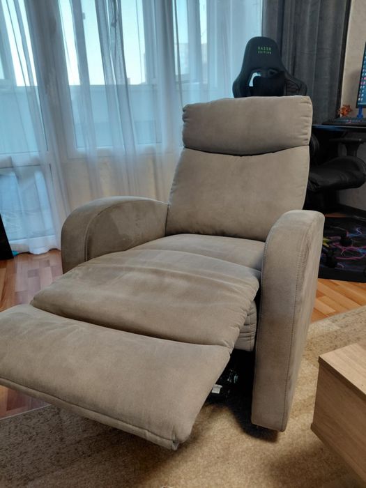 Диван + фотьол с релакс фунцкия