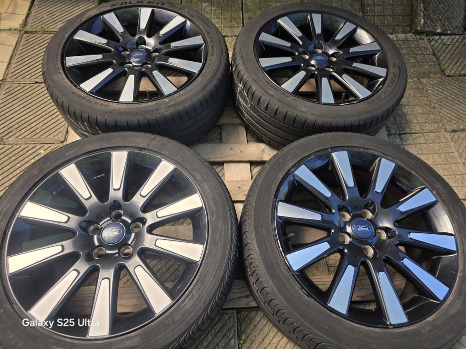 Лети джанти 17ки 5х108 Ford + летни гуми 225/45/17