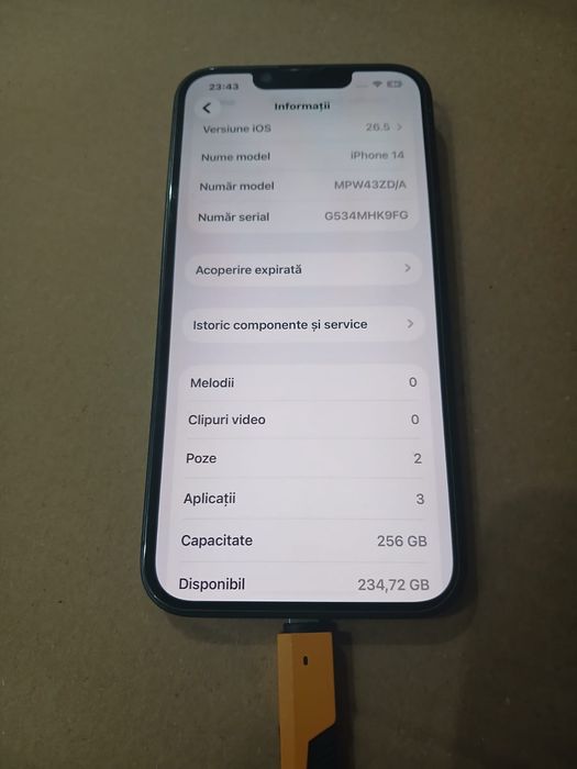 Iphone 14 , varianta 256 GB