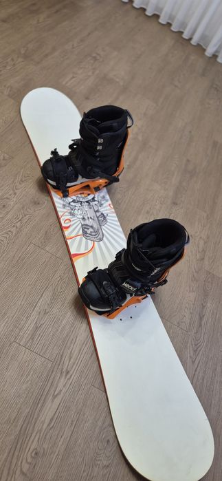 Сноуборд HEAD 163 см. Ботинки BD 44р