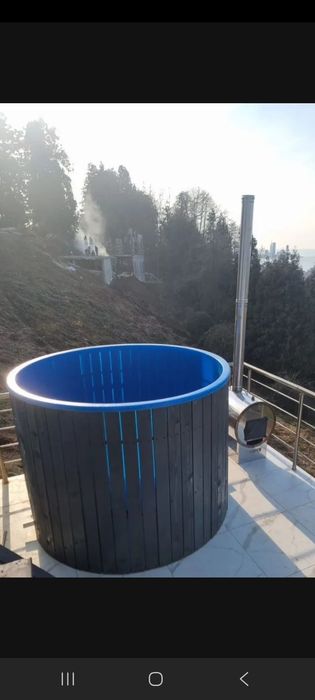 Купель  джакузи баня