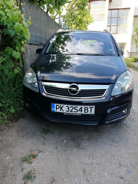 Опел Зафира Б бензин/фабричен метан