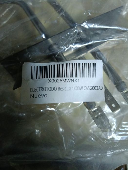 Vind 2 rezistente pentru cuptor au codul pe punga