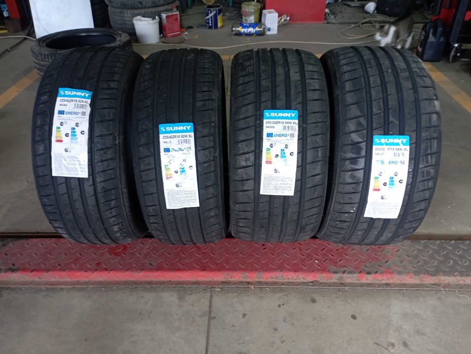 Set Anvelope Sunny 255/35/18 Cu 225/40/18 (BMWSeria3) Noi De Vara