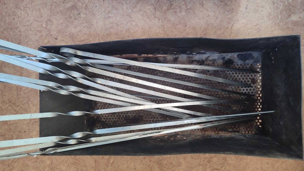 Продам мангал и шампуры (КШТ)