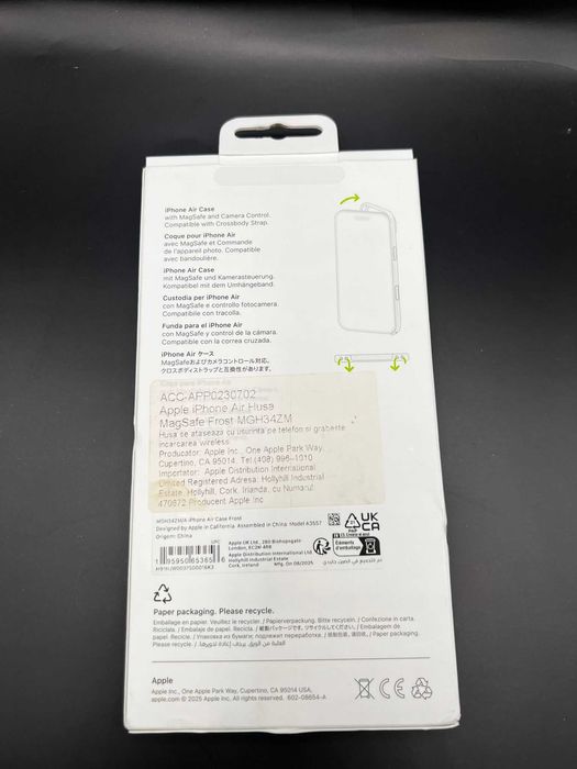 IPHONE AIR + Husa / 256 GB / SIGILAT * Krom Amanet Margeanului *