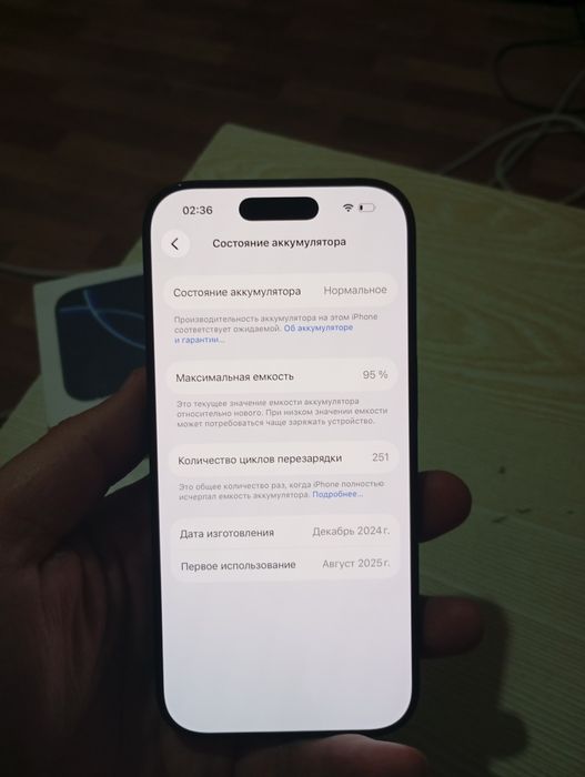 Айфон 16про в отличном состоянии