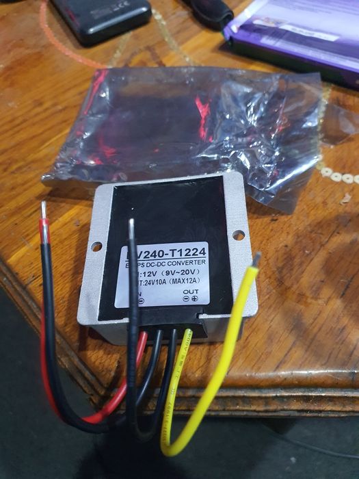 Convertor 24v la 12v