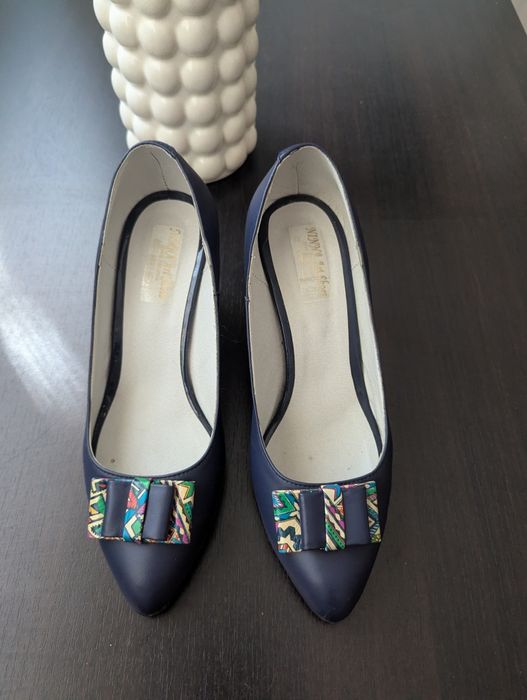 Pantofi piele naturala