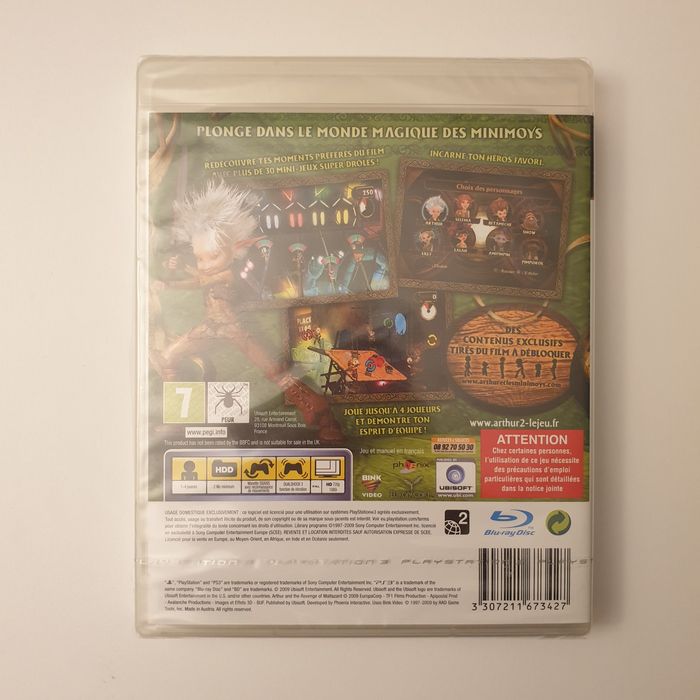 SIGILAT Arthur And The Revenge Of Maltazard PS3/Playstation 3