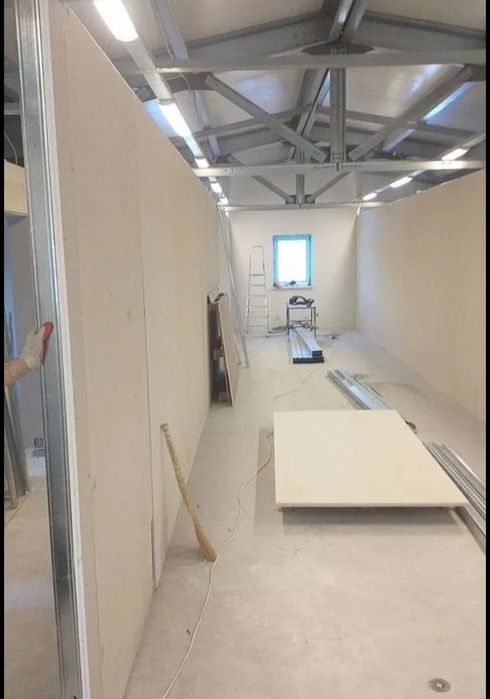 Монтаж гипсокартона перегородки, стены из гипсокартона