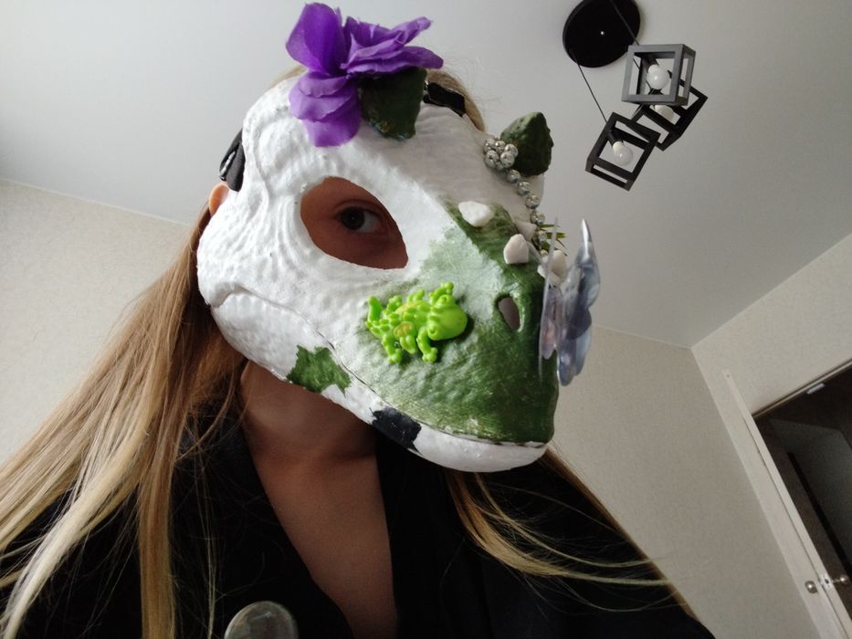 Маска раптора фурри