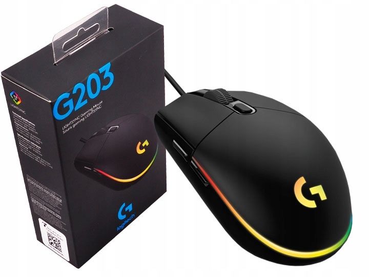 Logitech G203 мишка для компютера
