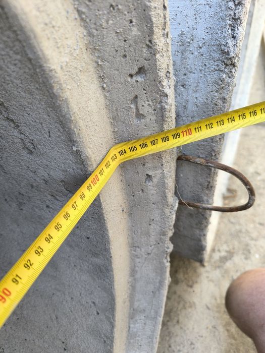 10 броя бетонни пръстени за кладенец/септична яма DN=1000mm