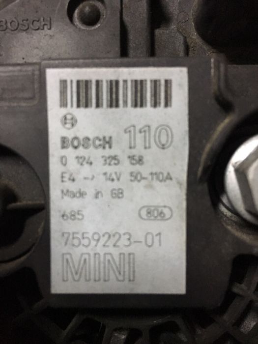 alternator mini one cooper, r50, r53 si r56