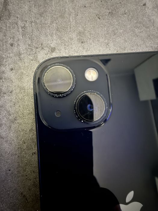 Iphone 13 128 Gb midnight blue-Vine cu husa cadou+cutie-84% baterie