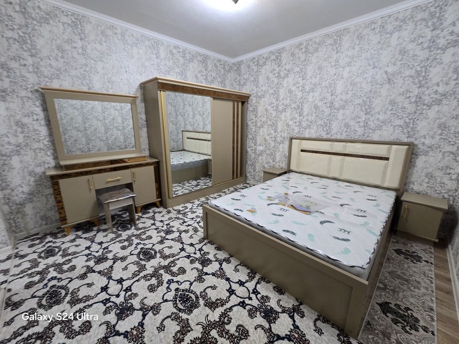 Ijaraga uy beriladi 3 xonalik yangi jixozlik