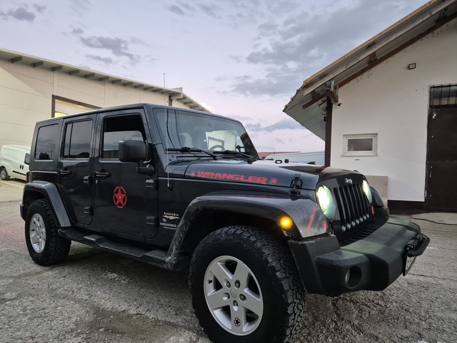 Jeep Wrangler Sahara Unlimited 2.8 Diesel Automat // Hard Top // Soft Top // Stare foarte buna