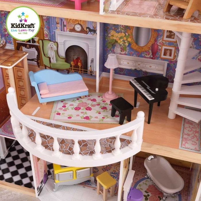 Casuta de papusi Magnolia KidKraft cu sunete si lumini