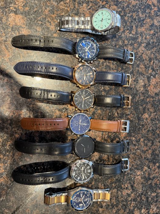 Colectie ceasuri Fossil + Casio