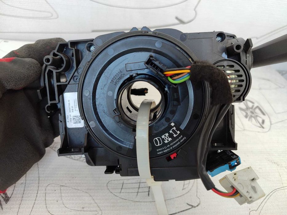 Ansamblu manete comenzi volan + spiră coloană Citroen DS4 98000242ZD 2017 / [2015-2018] / (5B3)