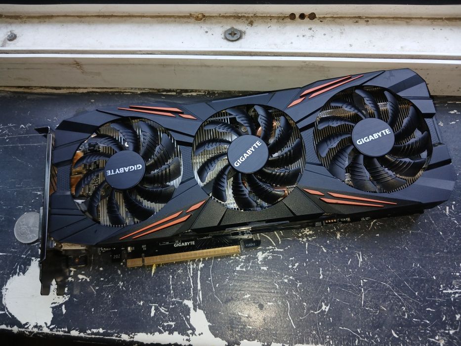 Видеокарта gtx 1070 gigabyte