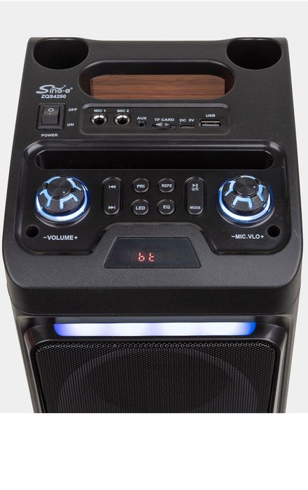 SINGE KOLONKA ZQS 4290 50sm 2 ta mikrofonli , pultli