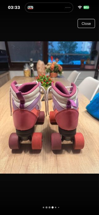 Role cu 4 roți ( No Fear Retro Quad Roller Skates)
