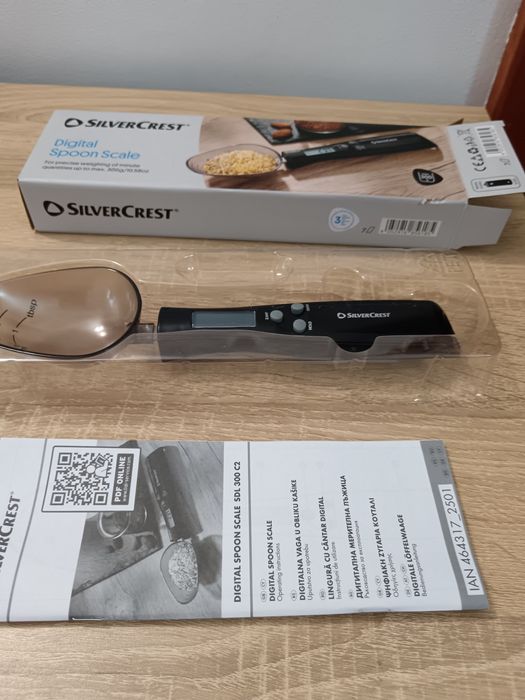 Lingura cu cantar digital Silver Crest