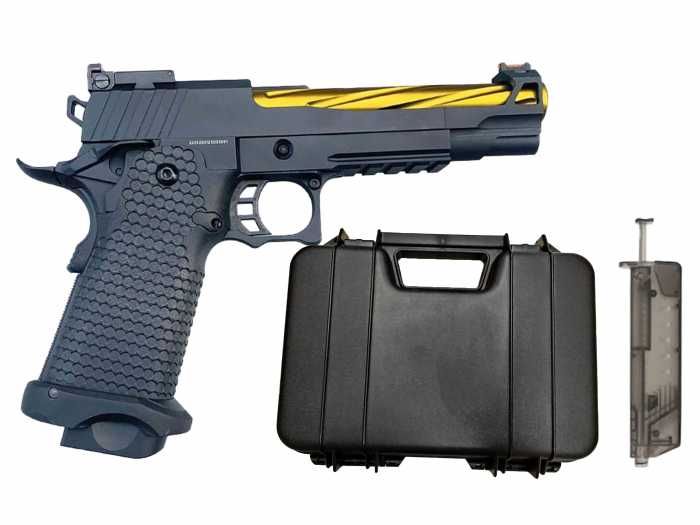 Pistol Custom Edition 3337 BB Full Metal+Cutie transport+SpeedLoader
