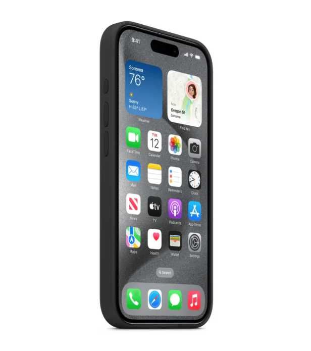 Husa Apple iPhone 15 Pro Max, 15Pro MagSafe Silicon