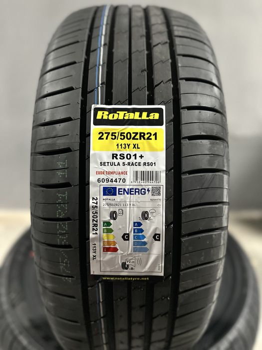 Нови летни гуми ROTALLA RS01+ 275/50R21 113Y XL НОВ DOT БОРД 2755021