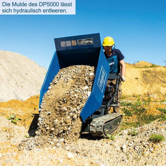 Dumper pa șenile scheppach 500 kg