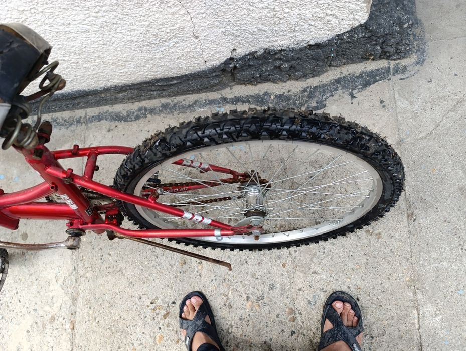 Велосипед СТЕЛС складной натходу