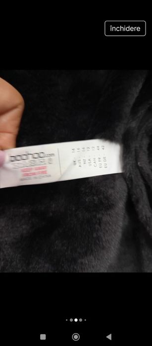 Jacheta înaltă dama BooHoo