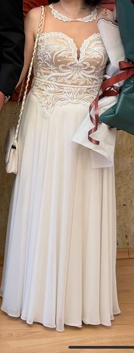 Бутикова сватбена рокля – носена еднократно