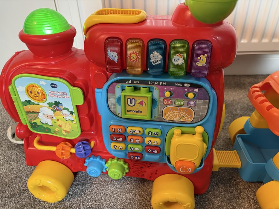 Vand trenulet Alfabet Vtech push and ride 4 in 1