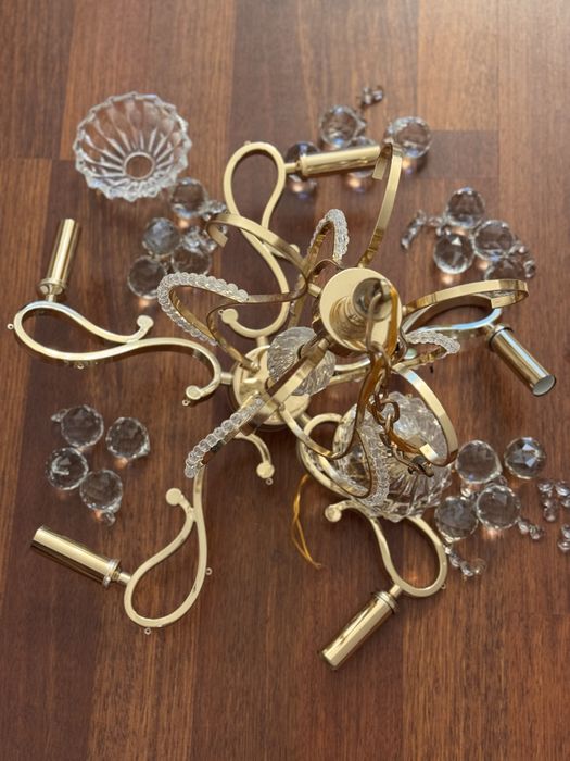 Люстра, 5 рожков, классика