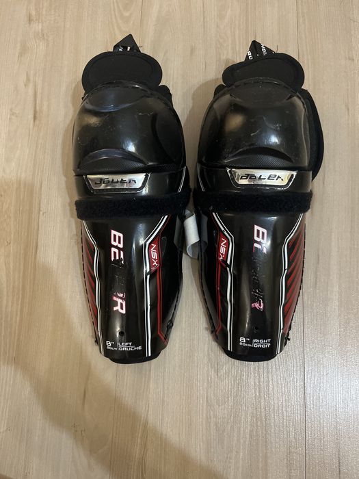 хоккейные щитки bauer размер 8