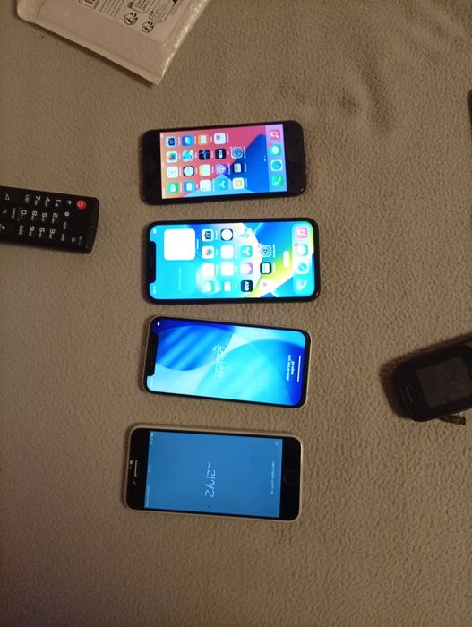 Vând iPhone X,7,12mini,6s preț 120-450 liber retea