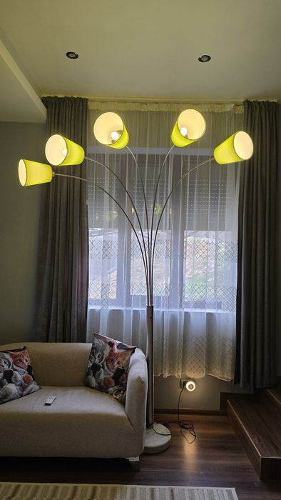 Лампион с 5  led  крушки