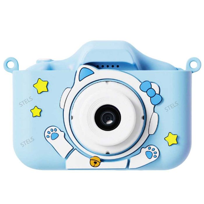 Детски фотоапарат STELS KittyCam X300, 40MP, Селфи детска камера, USB-C