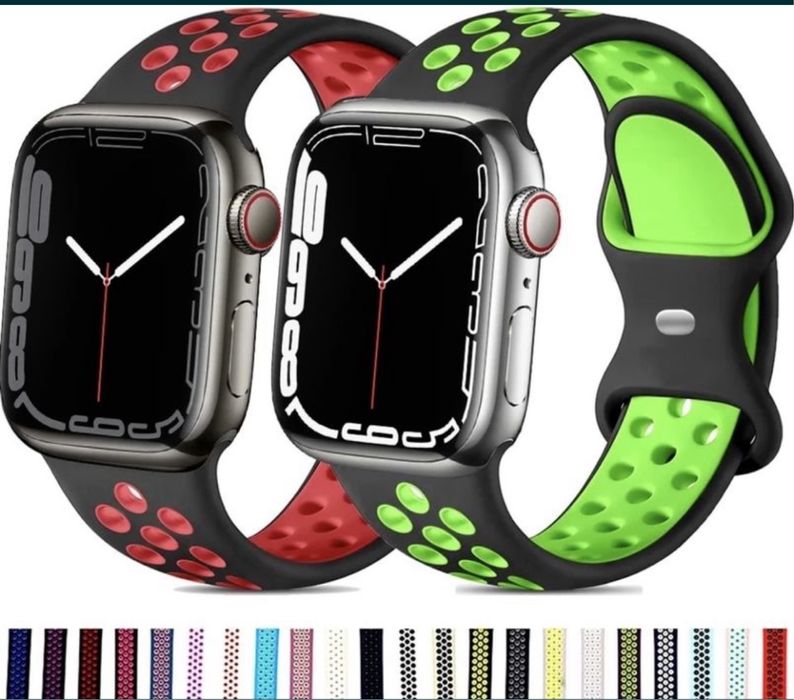 Curea Folies Husar TPU Perforat Cu 1 Pin Compatibila Ceas Apple Watch