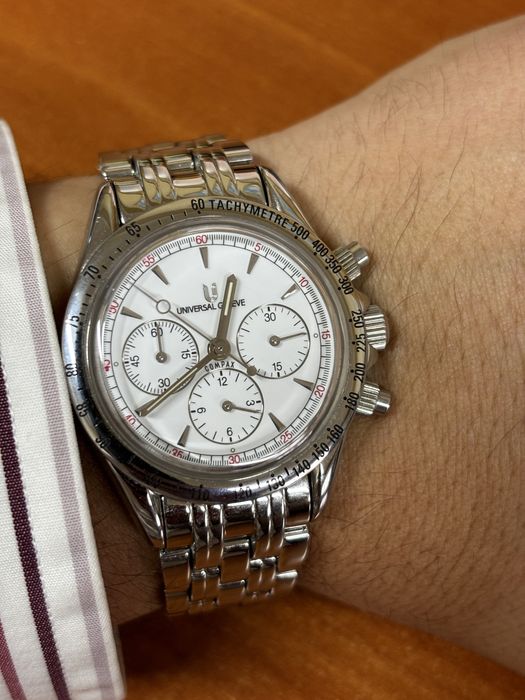 Ceas Universal Geneve chronograph mecanic Lemania ca in speedmaster